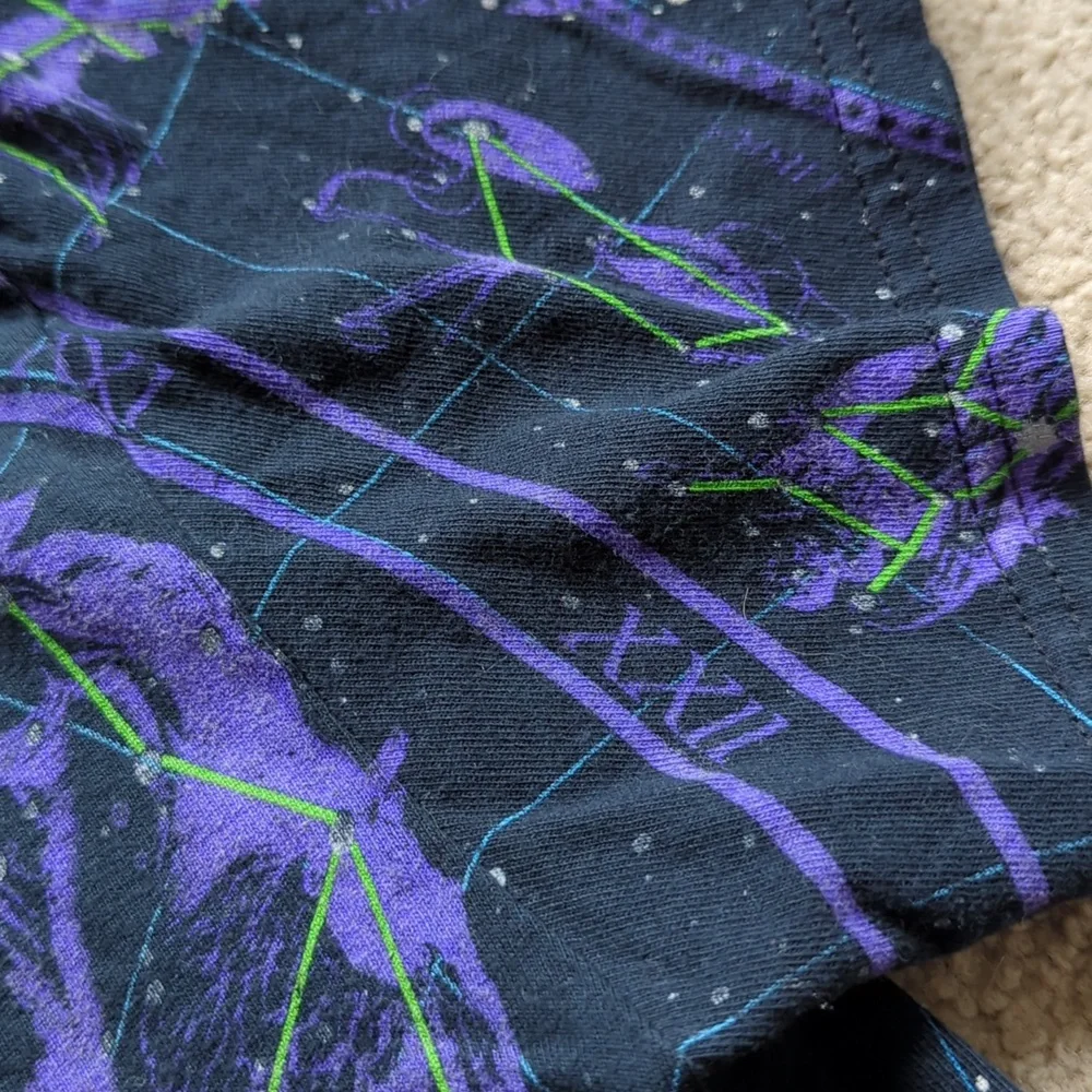 🍋✨Liquid Blue Constellation tee size S - Picture 5 of 6